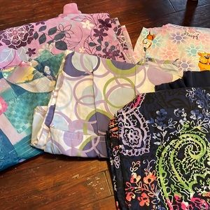 5 scrub jackets nearly new! Size 3X